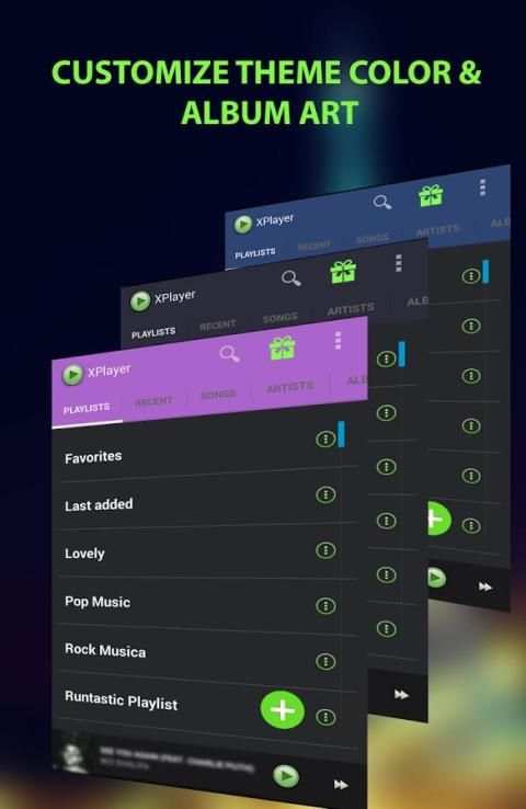 XPlayer Music Mp3 screenshot 3