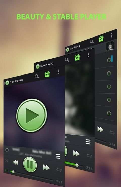 XPlayer Music Mp3 screenshot 1