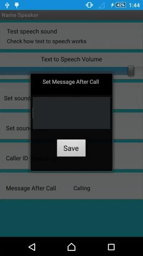 Caller Name Speaker screenshot 1