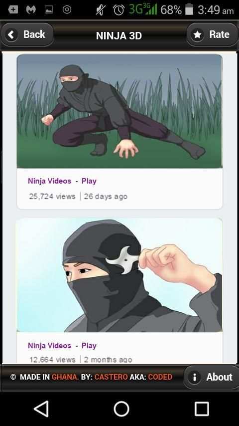 Ninja 3D screenshot 1