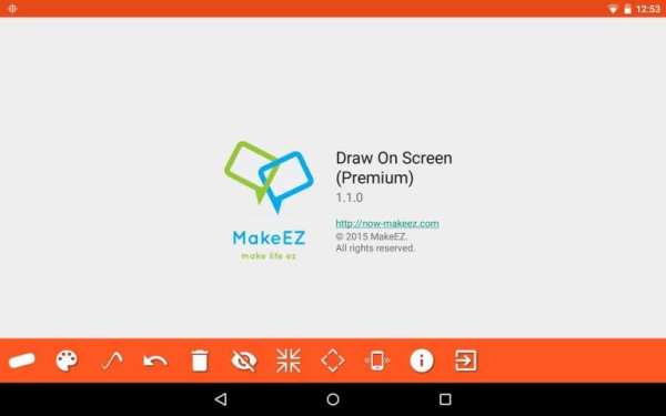 Draw on screen скриншот 9