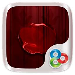 Red apple GO Launcher Theme