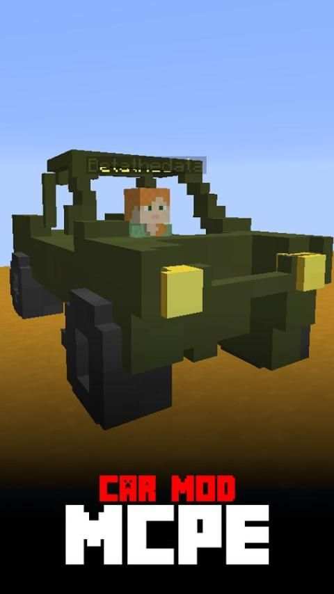 Car MOD FOR MCPE+ скриншот 2