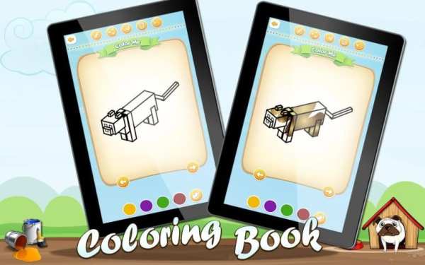 Coloring Minecraft screenshot 1