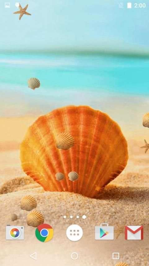 Sea Shell Live Wallpaper HD screenshot 9