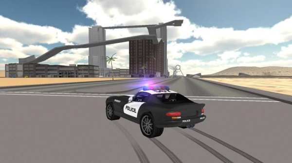 Police Car Driving Sim स्क्रीनशॉट 8