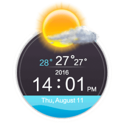 3D Weather Clock Widget आइकन