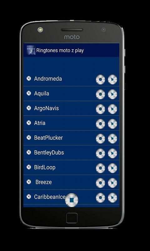 Ringtone moto z play screenshot 3