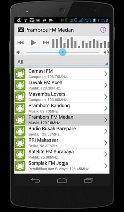 Free FM Radio Streaming screenshot 2