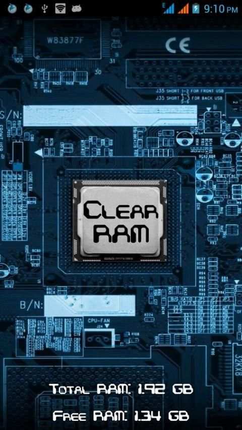 < 2 GB RAM Cleaner 3 تصوير الشاشة