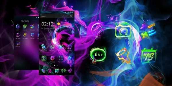 Colorful Love tema screenshot 1