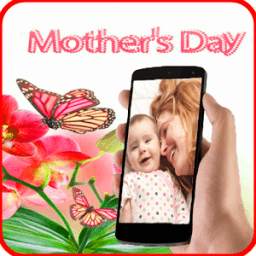 Mothers day selfie greeting photo frames 1.0