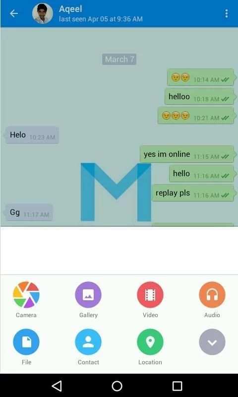 Mark Messenger 3 تصوير الشاشة