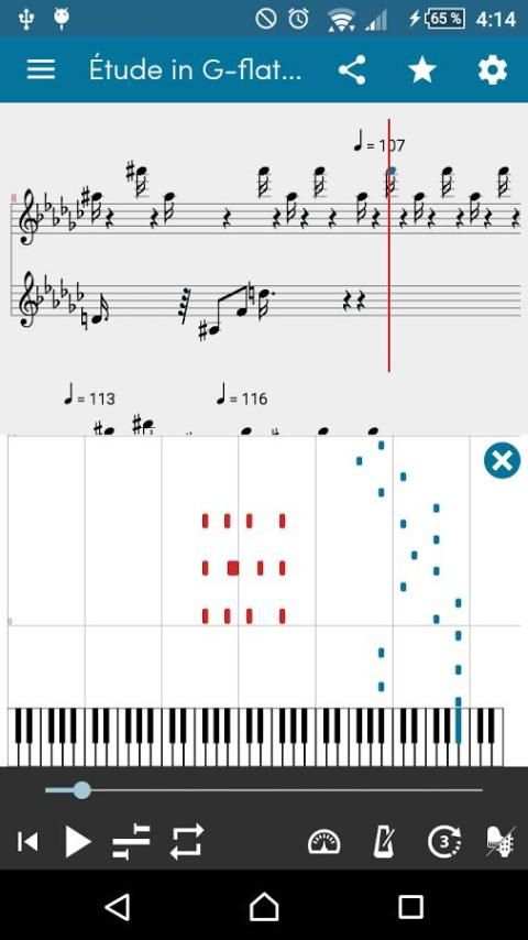 Piano sheet music screenshot 1