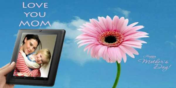 Mother's day card photo frame screenshot 1