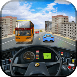 ikon Tourist Bus Highway Driver Sim