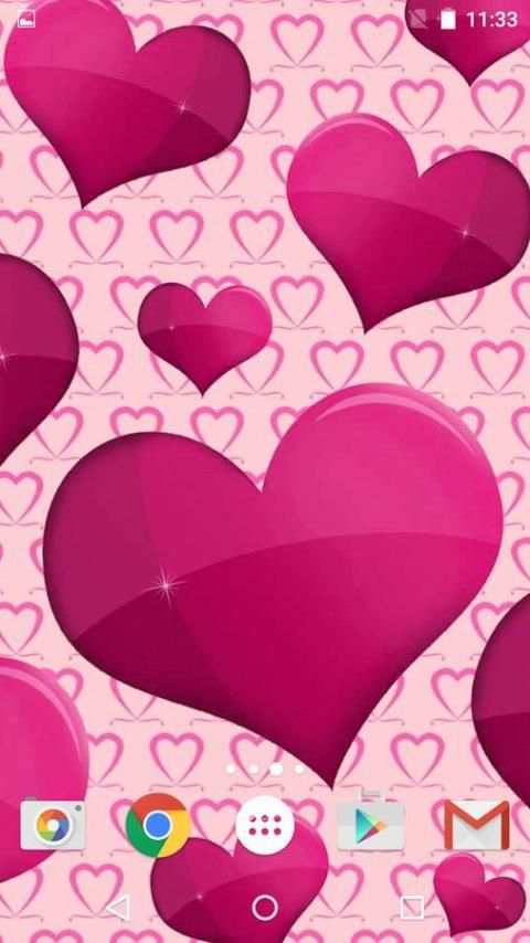 Hearts Live Wallpaper screenshot 5