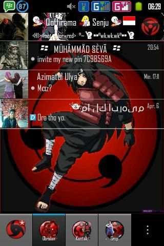 Tema BBM Transparan screenshot 1