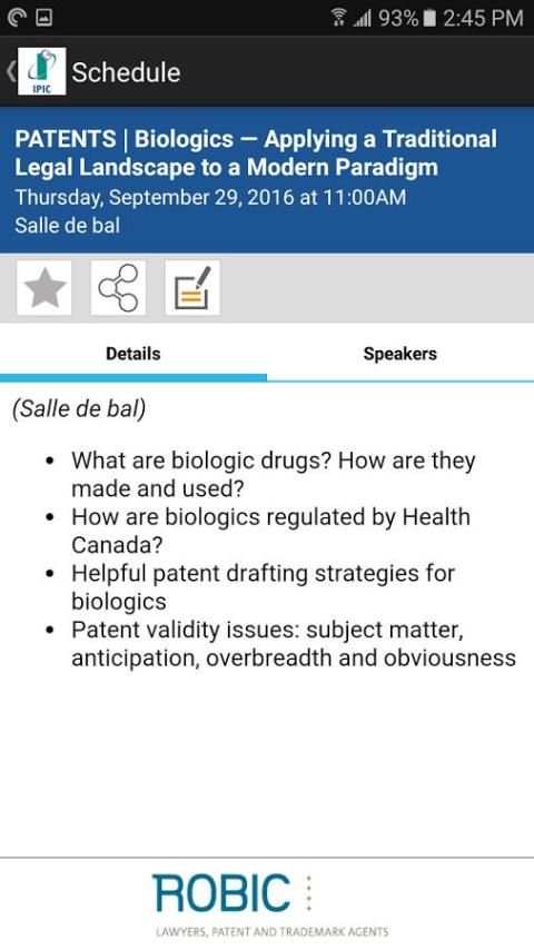 IPIC Annual Meeting screenshot 2