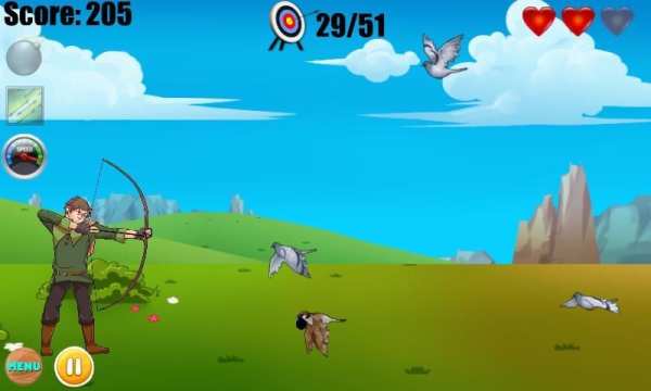 hunting birds arrow bow shoot 14 تصوير الشاشة