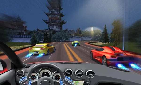 Driving in fast car स्क्रीनशॉट 2