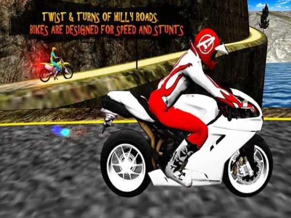 Extreme Offroad Bike Racer Sim скриншот 3