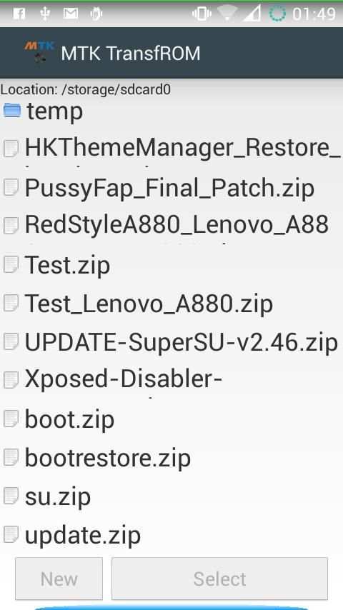MTK TransfROM screenshot 3