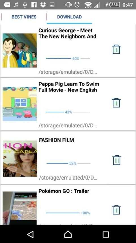 Fast Video Downloader скриншот 7