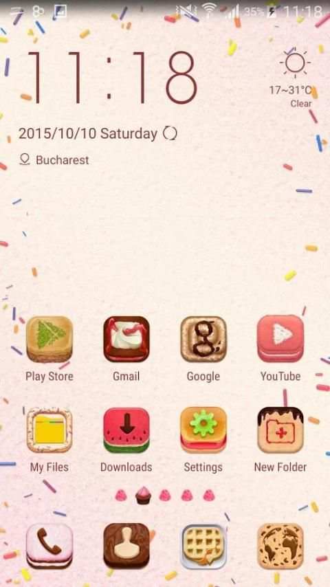 Delicious ZERO Launcher screenshot 3