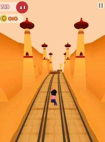 Run Subway Surfer Ninja screenshot 1