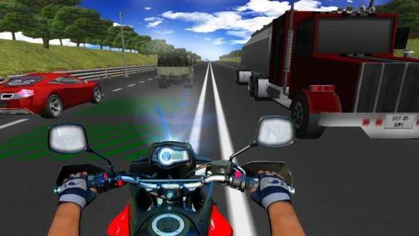 Гонки Moto трафика Rider 2016 скриншот 4