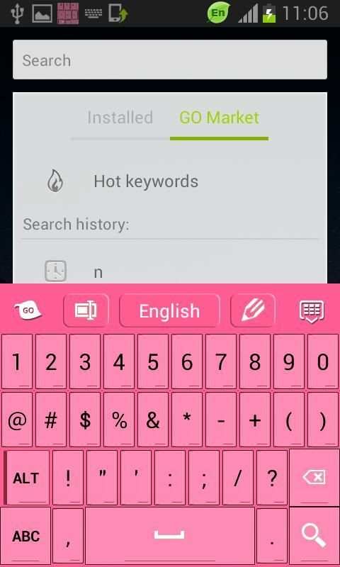 Keyboard Color Pink screenshot 3
