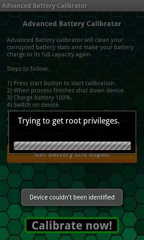 Advanced Battery Calibrator 3 تصوير الشاشة