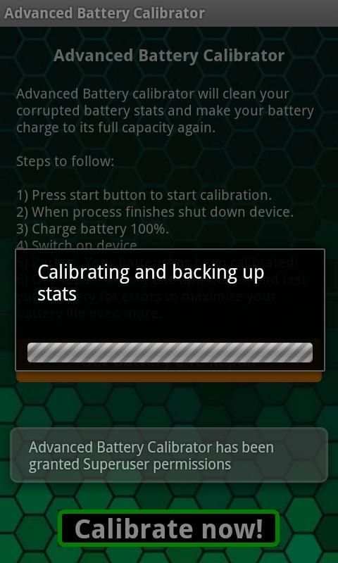 Advanced Battery Calibrator 2 تصوير الشاشة