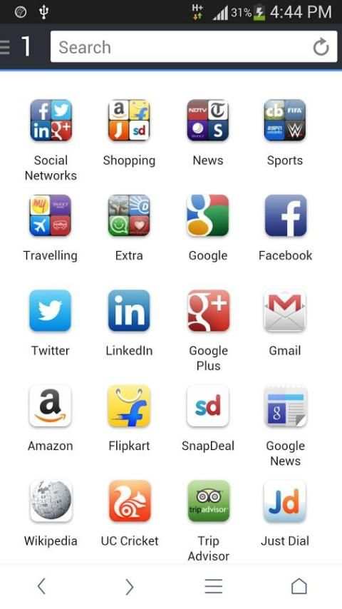 Mini Browser for android 9 تصوير الشاشة