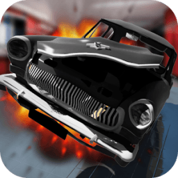 Car Crash Volga GAZ Pro أيقونة