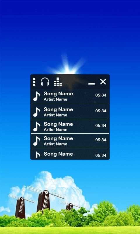 Bass Booster and Music Player 3 تصوير الشاشة