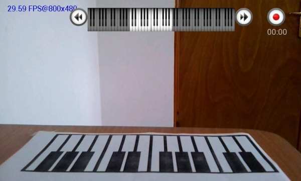magicPiano (Augmented Reality) скриншот 3