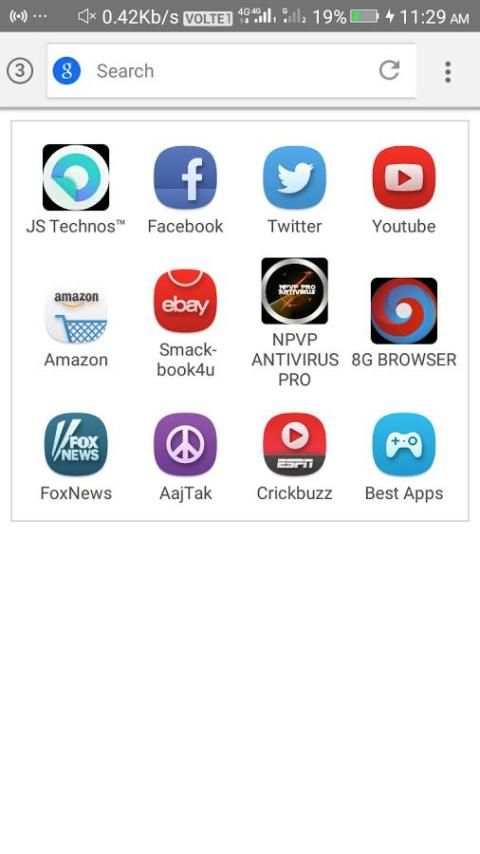 JS Browser- Jio Browser screenshot 4