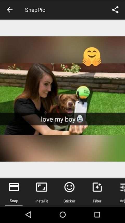 Insta Square Size SnapPic Lite скриншот 8