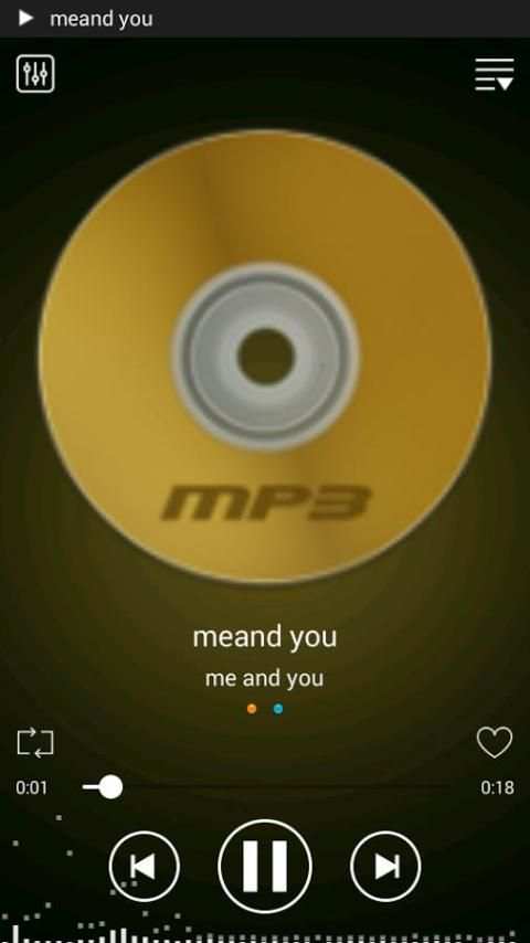 Mp3 Player For Android скриншот 5