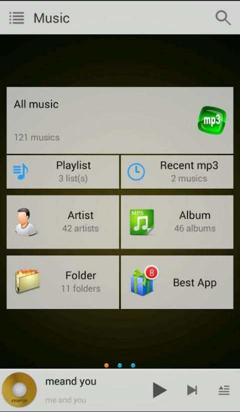 Mp3 Player For Android скриншот 6