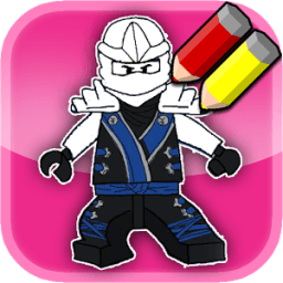 Coloring book for draw ninjago иконка