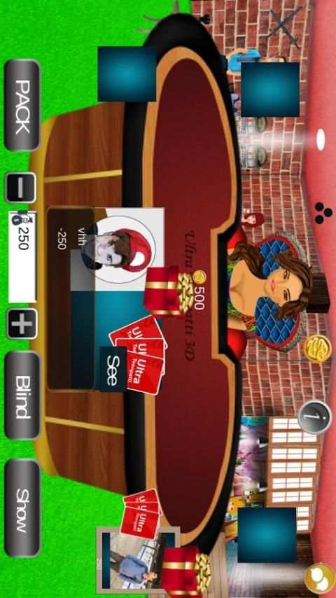 Ultra Teen Patti 3D 2 تصوير الشاشة
