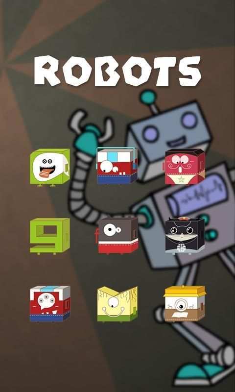 Robots - Solo Theme screenshot 2