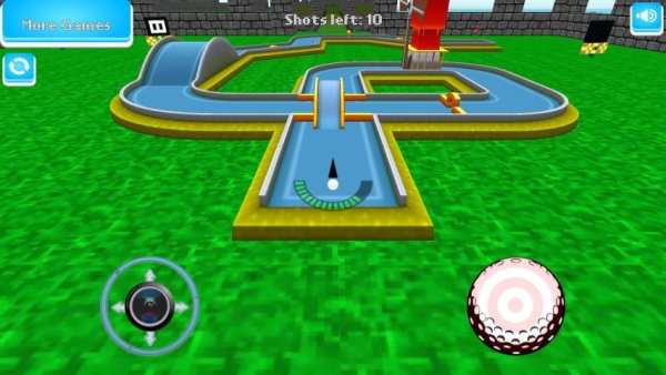 Crazy Mini Golf 2 تصوير الشاشة
