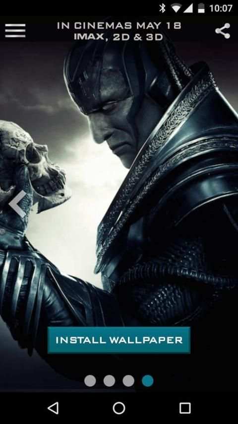 X-Men Live Wallpaper скриншот 11