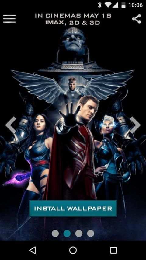 X-Men Live Wallpaper 13 تصوير الشاشة