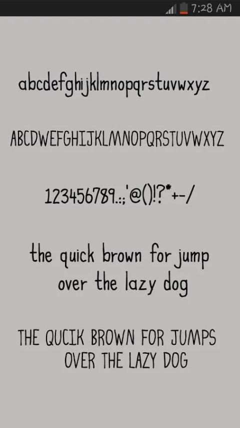 Arabic Fonts for Android screenshot 3