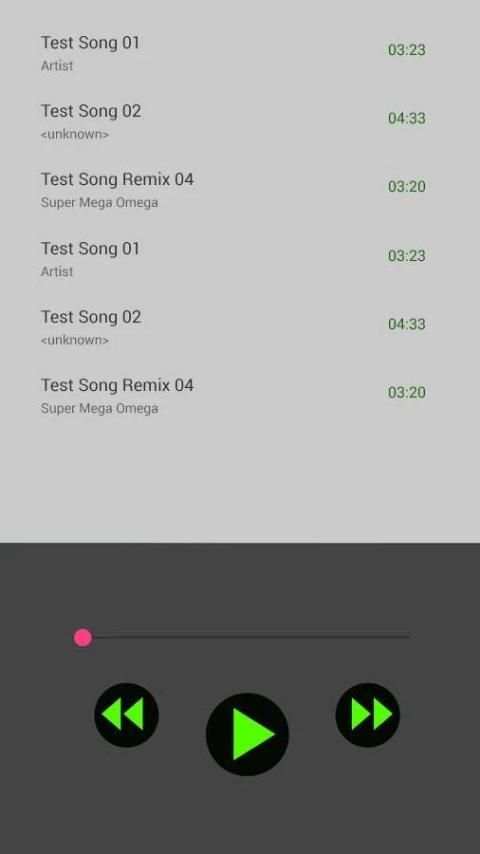 Mp3 Music Player 1 تصوير الشاشة